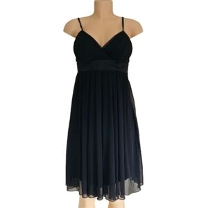 Y2K Black Baby Doll Dress Size Small